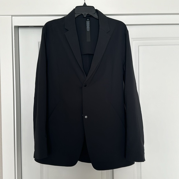 Lululemon New Venture Blazer Coat Jacket BLK Black Men's Size Large - Picture 3 of 11